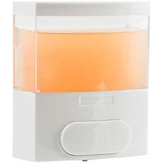 Riya Enterprise Dispenser 300 ml Glossy Plastic Single Chamber Liquid Soap, Shampoo, Conditioner Dispenser