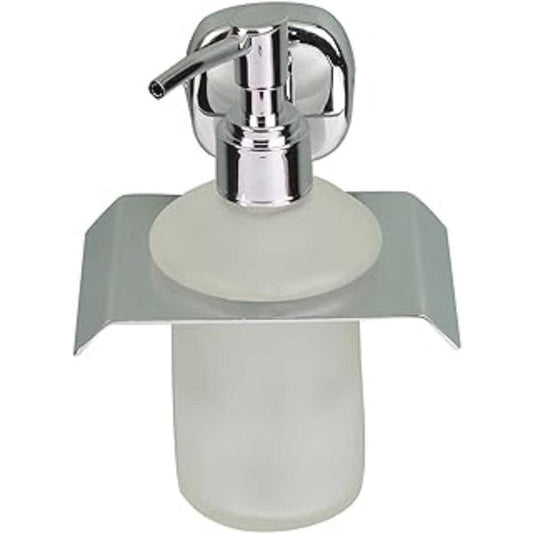 Riya Enterprise SS J4 Silver Liquid Soap Dispenser/Liquid soap Dispenser Holder/Bathroom Accessories 1PS