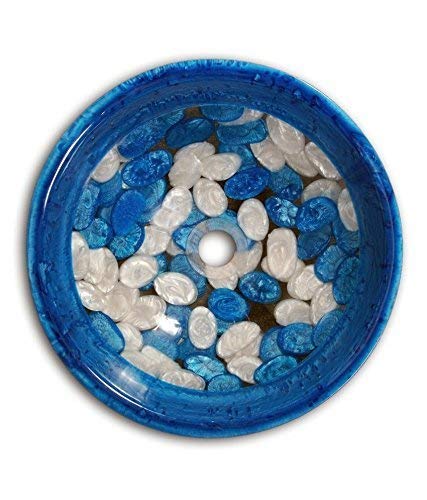 Riya Enterprise Blue Acrylic Single Bowl Wash Basin