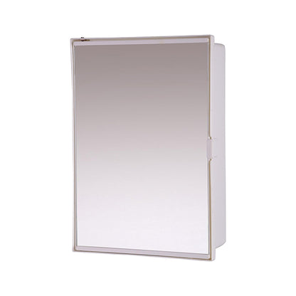 RIYA ENTERPRISE Multi-Purpose Bathroom Cabinet with Mirror Door & Storage Shelves | First Aid Cabinet (White)