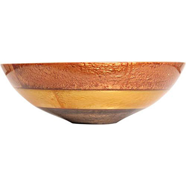 Riya Enterprises Resin Copper Brown Round Shape Wash Basin (Sink)