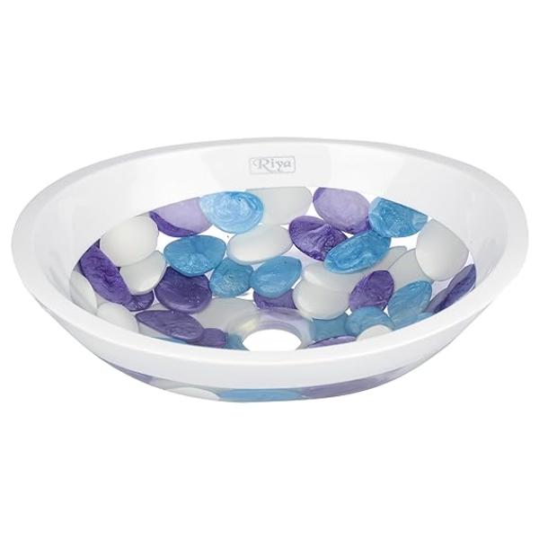 Riya Enterprises Designer Resin Wash Basin Multicolor (RE7)