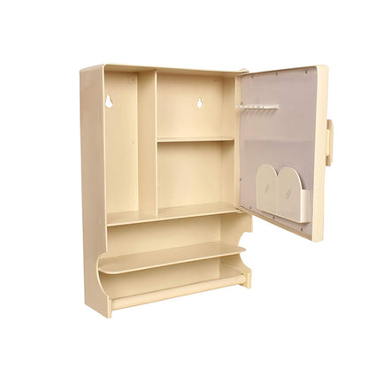 Riya Enterprise Cabinet with Rod and Shelf,Single Door