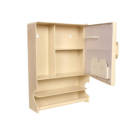 Riya Enterprise Cabinet with Rod and Shelf,Single Door