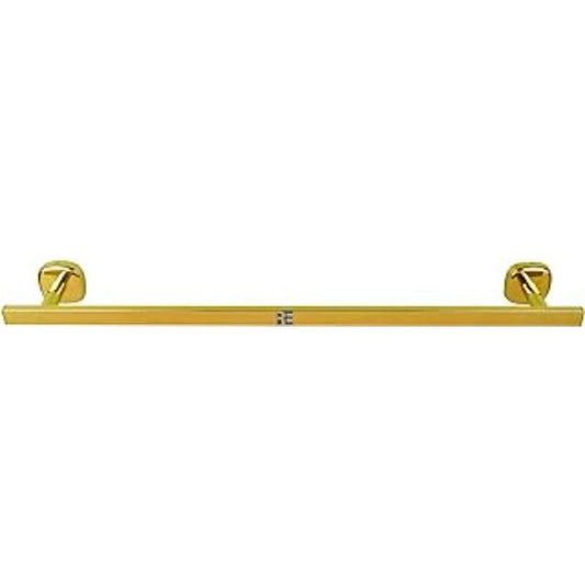 Riya Enterprise SS J4 Gold Towel Hanger for Bathroom/Towel Rod/Bar/Bathroom Accessories