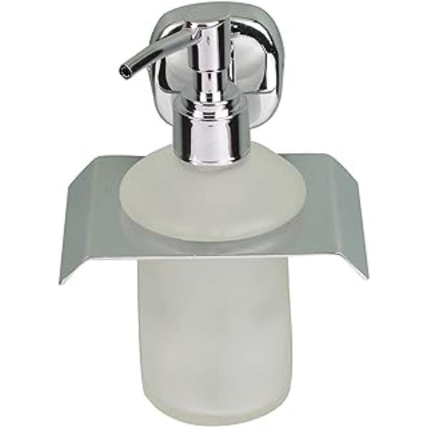 Riya Enterprise SS J4 Silver Liquid Soap Dispenser/Liquid soap Dispenser Holder/Bathroom Accessories 1PS